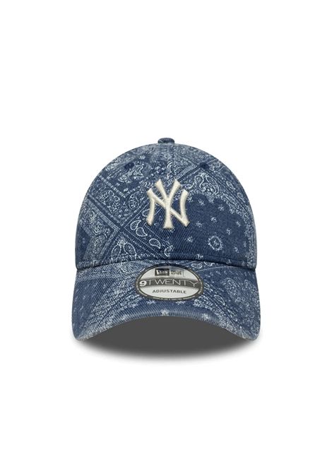 New Era 9TWENTY New York Yankees MLB Washed Paisley Cap Blue Unisex NEW ERA | Caps | 60771823-