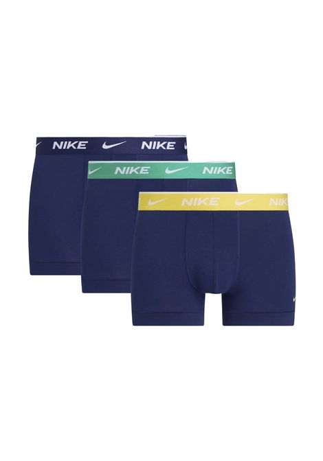 Boxer Nike Underwear Everyday Stretch 3 Pack Navy Multicolor Uomo NIKE UNDERWEAR | Intimo | KE1008-411