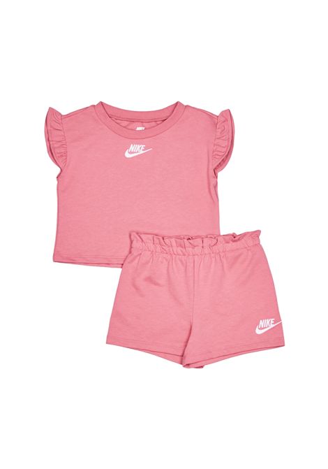 Nike Ruffle French Terry Set Peony Infant NIKE | Set | 16N024-AN5