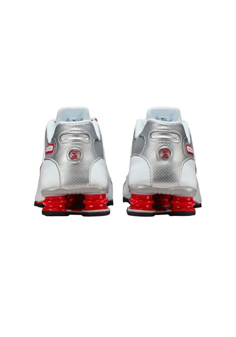Nike Shox NZ Shoes White Silver Red Men NIKE | Sneakers | 378341-104
