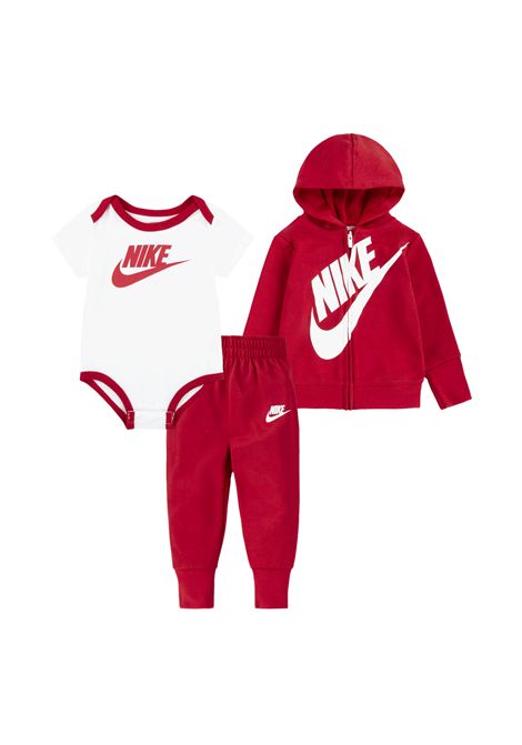 Set Nike Sportswear Sustainable 3PC Full Zip Rosso Infant NIKE | Set | 56J461-R78