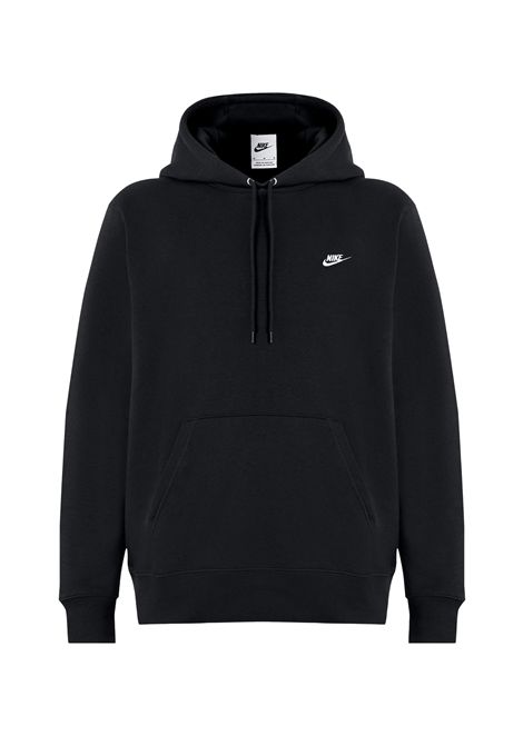 Felpa Nike Sportswear Club French Terry Con Cappuccio Nero Uomo NIKE | Felpe | FN3866-010