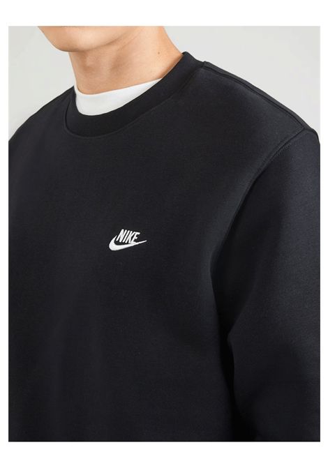 Nike Club French Terry Crewneck Sweatshirt Black Men NIKE | Sweatshirts | FN3888-010