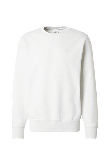Felpa Nike Club French Terry Girocollo Ghiaccio Uomo NIKE | Felpe | FN3888-051