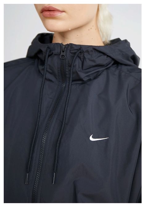 Giacca Nike Sportswear Classic Woven Nero Donna NIKE | Giubbini | FV6298-010