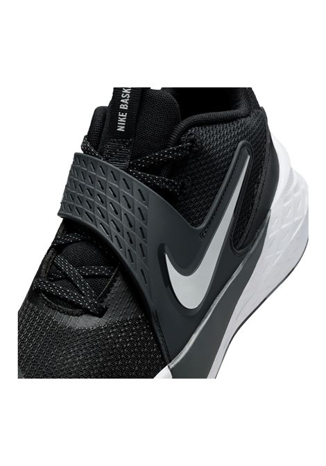 Nike Team Hustle D 12 Shoes Black White Junior NIKE | Sneakers | HF6279-002