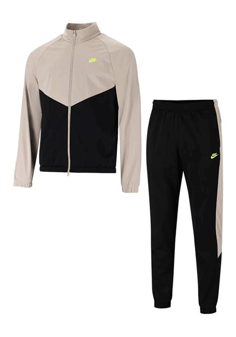 Tuta Nike Sportswear Windrunner Nero Beige Uomo NIKE | Tute | IF1623-011