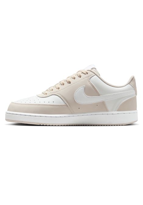 Scarpe Nike Court Vision Low Nero Beige Bianco Donna NIKE | Sneakers | IM1652-002