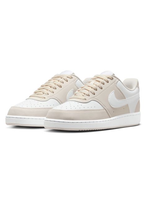 Scarpe Nike Court Vision Low Nero Beige Bianco Donna NIKE | Sneakers | IM1652-002