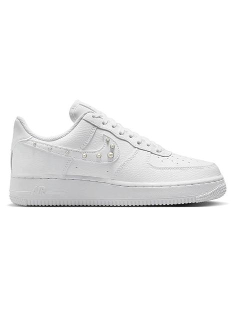 Scarpe Nike Air Force 1 '07 Pearl Swoosh Bianco Donna NIKE | Sneakers | IU7557-100