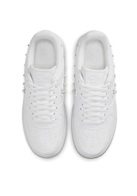 Scarpe Nike Air Force 1 '07 Pearl Swoosh Bianco Donna NIKE | Sneakers | IU7557-100