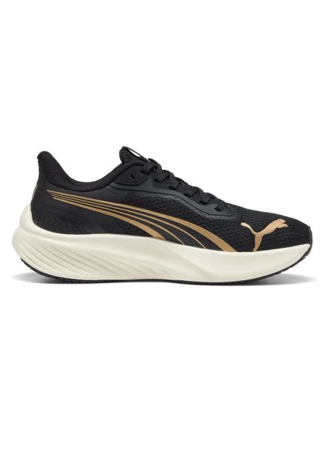 Puma Pounce Lite Running Shoes Black Gold Women PUMA | Sneakers | 310778-11