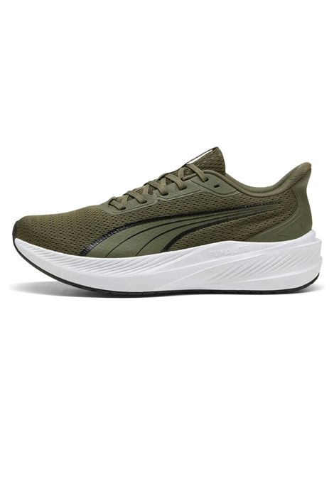 Puma Dasher Lite Shoes Olive Green Unisex PUMA | Sneakers | 312586-15