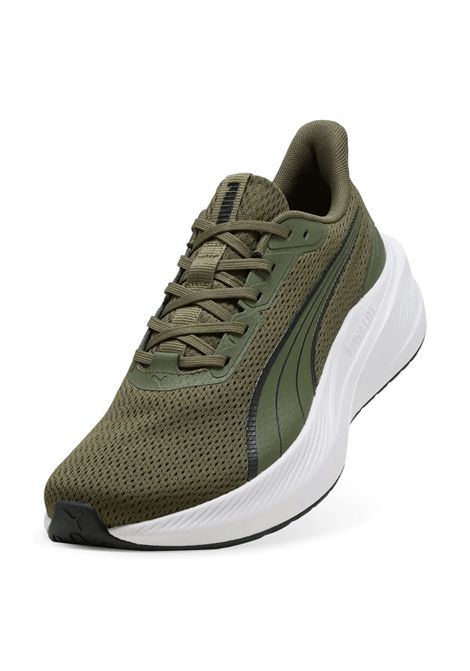 Puma Dasher Lite Shoes Olive Green Unisex PUMA | Sneakers | 312586-15
