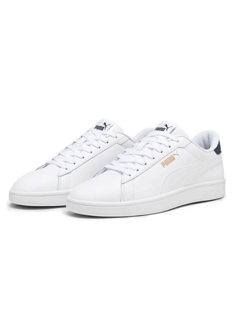 Scarpe Puma Smash 3.0 L Bianco Blu Uomo PUMA | Sneakers | 390987-13