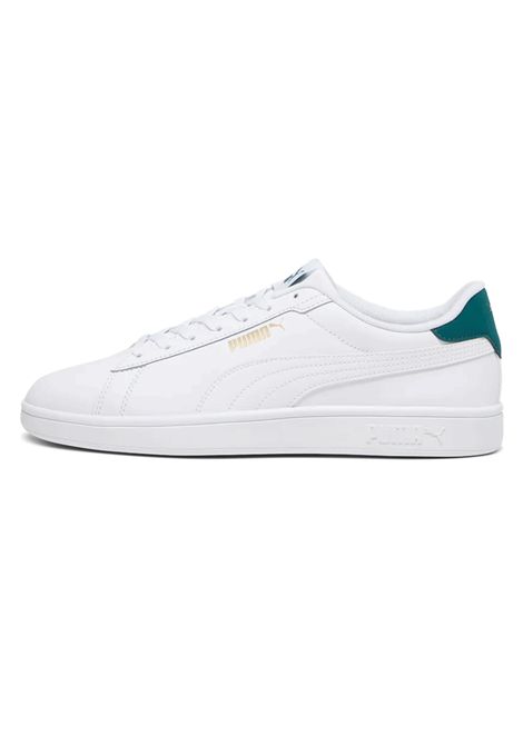 Scarpe Puma Smash 3.0 L Bianco Verde Uomo PUMA | Sneakers | 390987-14