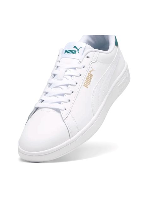 Scarpe Puma Smash 3.0 L Bianco Verde Uomo PUMA | Sneakers | 390987-14
