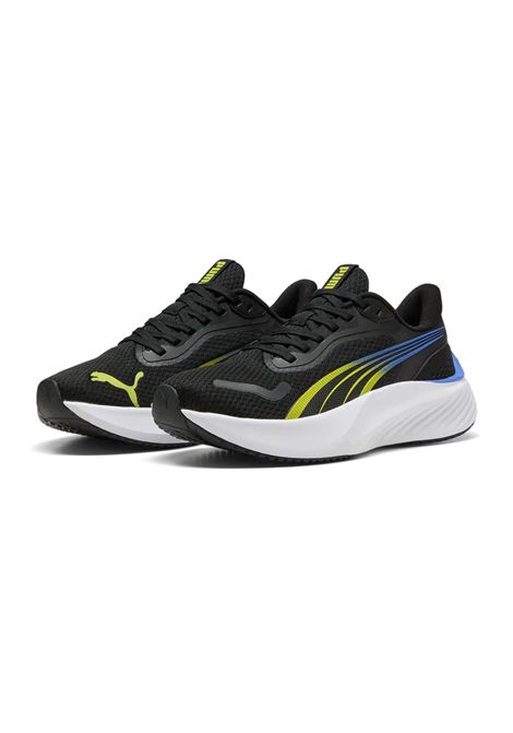 Puma Pounce Lite Running Shoes Black Multicolor Junior PUMA | Sneakers | 401512-11