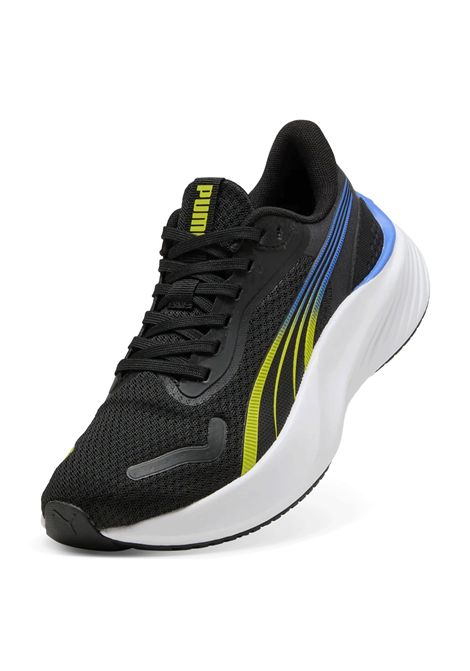 Puma Pounce Lite Running Shoes Black Multicolor Junior PUMA | Sneakers | 401512-11