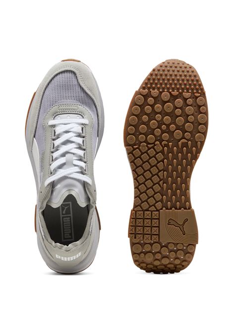 Puma Rider Lite Shoes Vibrant Silver Grey Echo Men PUMA | Sneakers | 402922-08