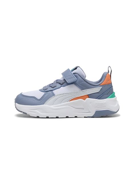 Scarpe Puma Trinity 2 LT AC+ Bianco Grigio Cielo Bambini PUMA | Sneakers | 403704-09