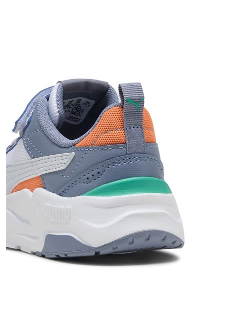 Scarpe Puma Trinity 2 LT AC+ Bianco Grigio Cielo Bambini PUMA | Sneakers | 403704-09