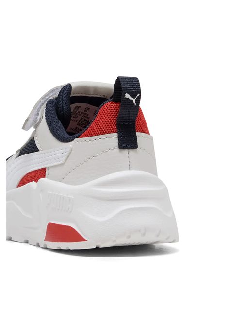 Puma Trinity 2 LT AC+ Shoes White Blue Red Infant PUMA | Sneakers | 403705-03