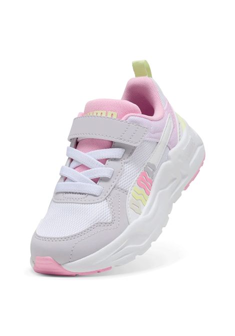 Puma Trinity 2 LT Come On AC+ Shoes Lavender White Kids PUMA | Sneakers | 405020-02