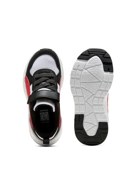 Scarpe Puma Trinity 2 LT Mid 90s AC+ Bianco Nero Rosso Bambini PUMA | Sneakers | 406075-01