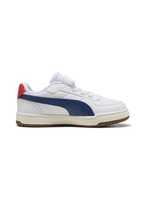 Scarpe Puma Caven III Retro Bianco Blu Rosso Bambini PUMA | Sneakers | 406897-01