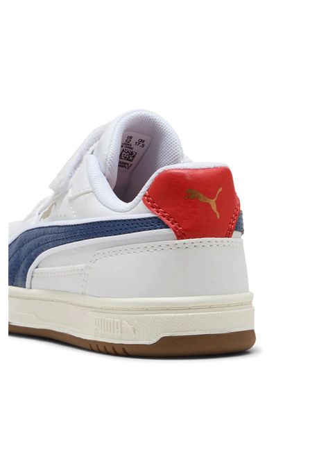 Scarpe Puma Caven III Retro Bianco Blu Rosso Bambini PUMA | Sneakers | 406897-01