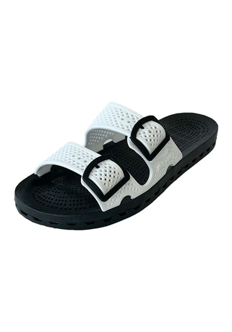 Sensi La Jolla Urban Sandals White Black Unisex SENSI | Sandals | 4150/U-002