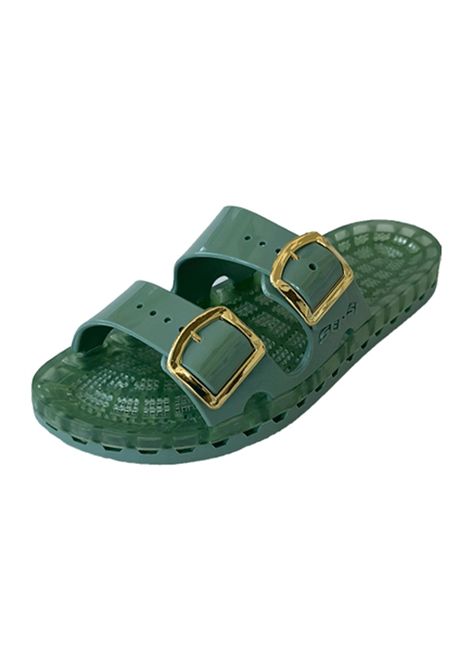 Sensi La Jolla Flamingo Sandals Sage Green Women SENSI | Sandals | 4151/FL-350
