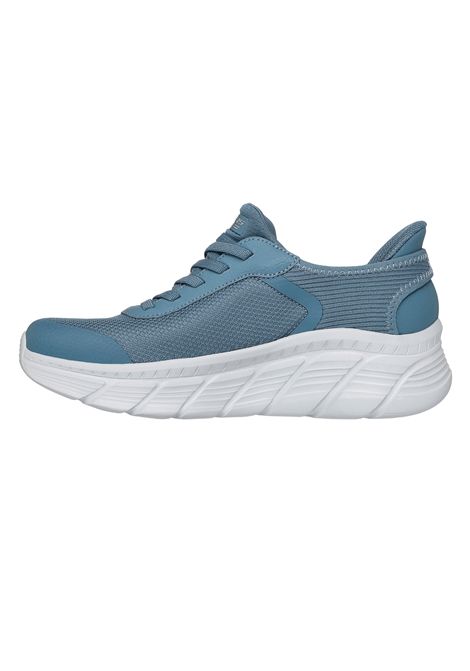 Skechers Bobs Flex Hi Linear Force Shoes Light Blue Women SKECHERS | Skechers Shoes | 117391-SLT
