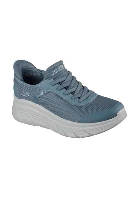 Skechers Bobs Flex Hi Linear Force Shoes Light Blue Women SKECHERS | Skechers Shoes | 117391-SLT