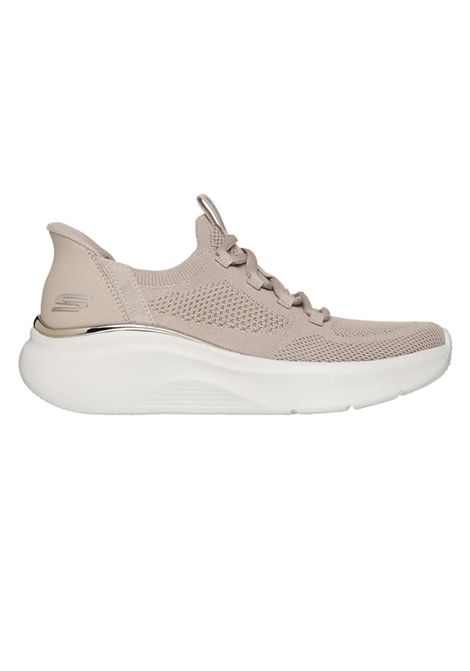 Scarpe Skechers Slip-ins BOBS Sport B Love True Delight Taupe Donna SKECHERS | Scarpe Skechers | 117617-TPE