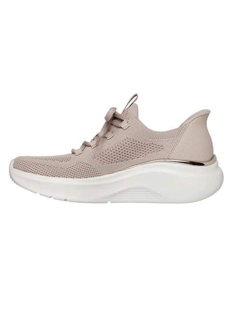 Scarpe Skechers Slip-ins BOBS Sport B Love True Delight Taupe Donna SKECHERS | Scarpe Skechers | 117617-TPE
