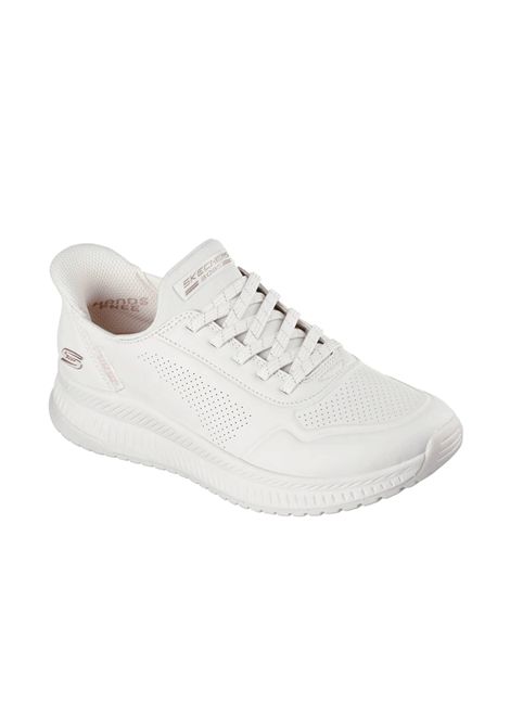 Skechers Slip-ins BOBS Squad 4 Key Look Shoes White Women SKECHERS | Skechers Shoes | 117740-W