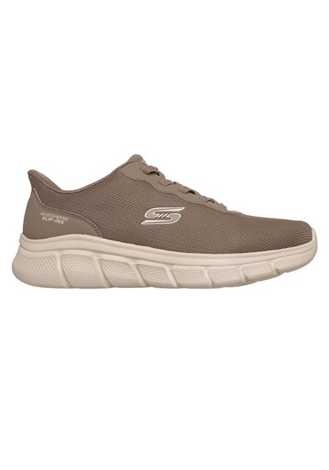 Skechers Slip-Ins BOBS Sport B Flex Shoes Dark Taupe Men SKECHERS | Skechers Shoes | 118113-DKTP