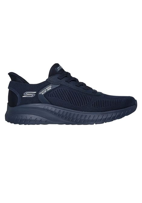 Skechers Slip-ins Bobs Squad Chaos Solid Step Shoes Dark Navy Men SKECHERS | Skechers Shoes | 118312-DKNV