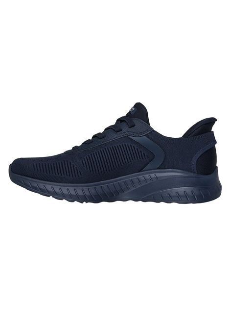 Skechers Slip-ins Bobs Squad Chaos Solid Step Shoes Dark Navy Men SKECHERS | Skechers Shoes | 118312-DKNV