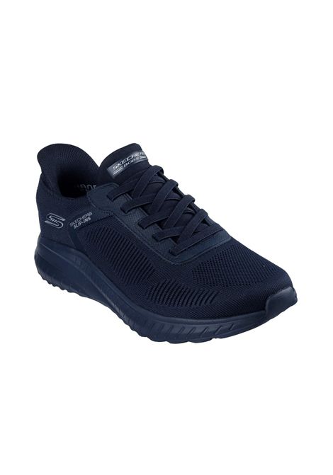 Skechers Slip-ins Bobs Squad Chaos Solid Step Shoes Dark Navy Men SKECHERS | Skechers Shoes | 118312-DKNV