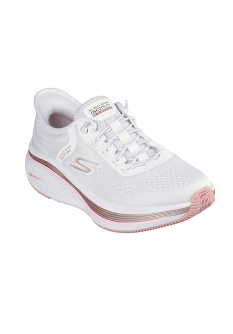 Skechers Slip-ins GO RUN Elevate 2.0 Shoes White Pink Women SKECHERS | Skechers Shoes | 129006-WPK