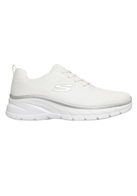 Skechers Fashion Fit 2.0 Moonlight Glow Shoes White Silver Women SKECHERS | Skechers Shoes | 150384-WSL