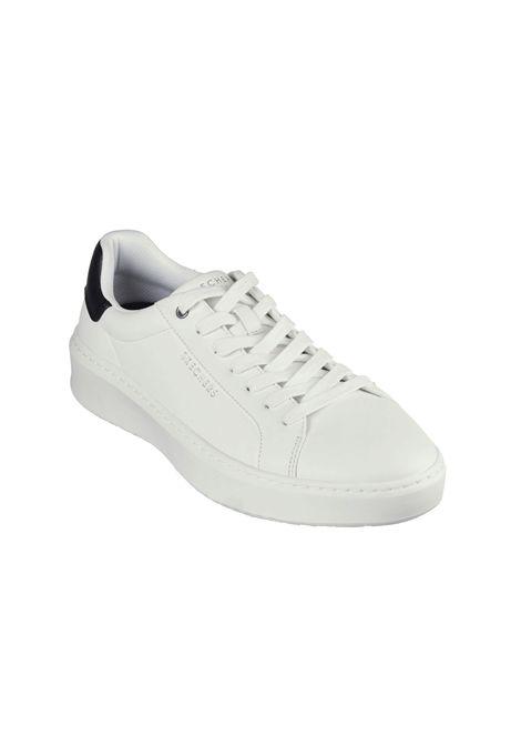 Skechers Court Break Shoes White Black Men SKECHERS | Skechers Shoes | 183175-WHT
