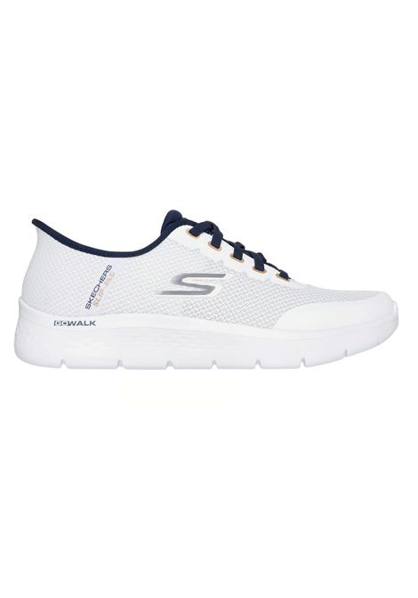 Skechers Slip-Ins GO WALK Flex Netro Shoes White Navy Men SKECHERS | Skechers Shoes | 216332-WNV