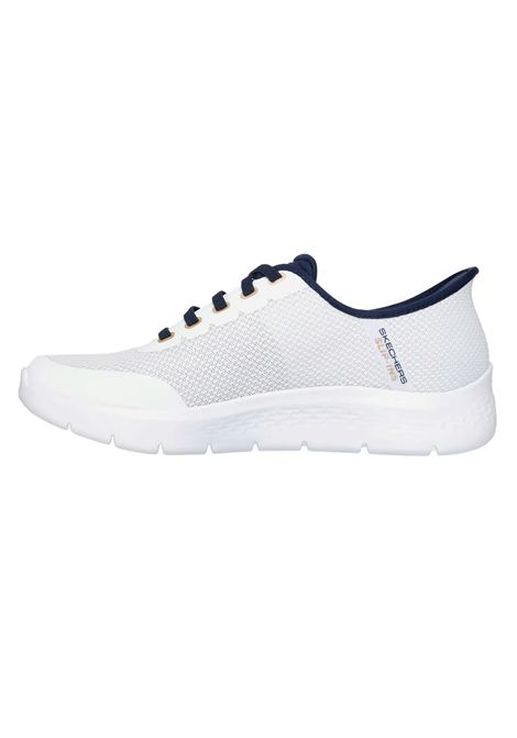 Skechers Slip-Ins GO WALK Flex Netro Shoes White Navy Men SKECHERS | Skechers Shoes | 216332-WNV