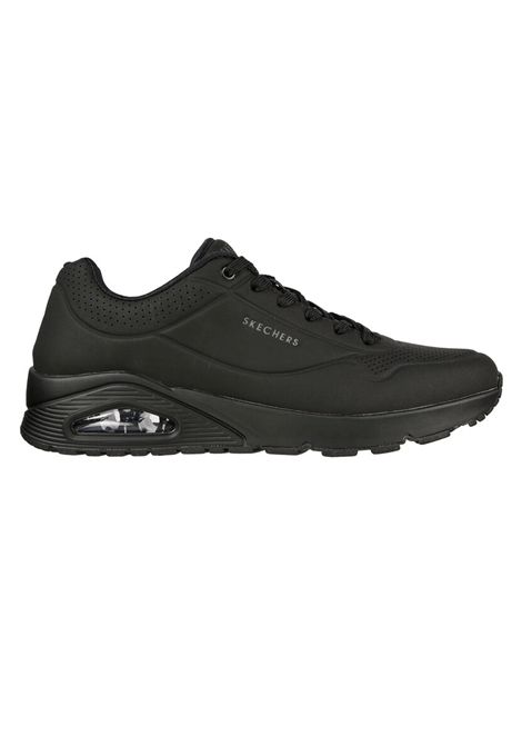 Skechers Uno Stand On Air Shoes Black Men SKECHERS | Skechers Shoes | 52458-BBK