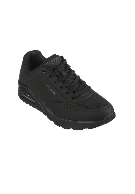 Skechers Uno Stand On Air Shoes Black Men SKECHERS | Skechers Shoes | 52458-BBK