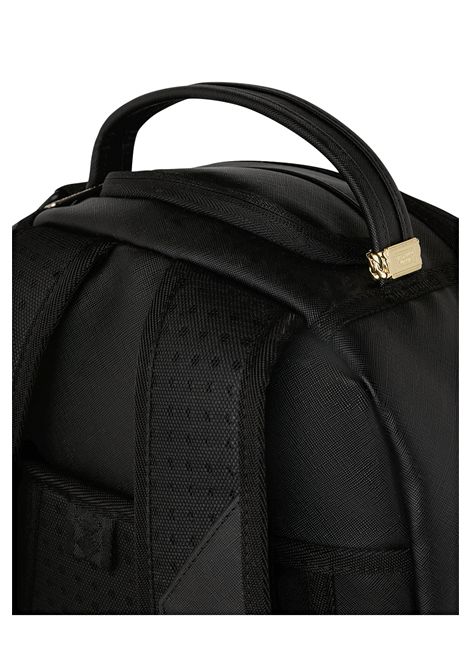 Sprayground Missing Bag Flyer On Bag Backpack Black White Unisex SPRAYGROUND | Backpacks | 910B8735NSZ-